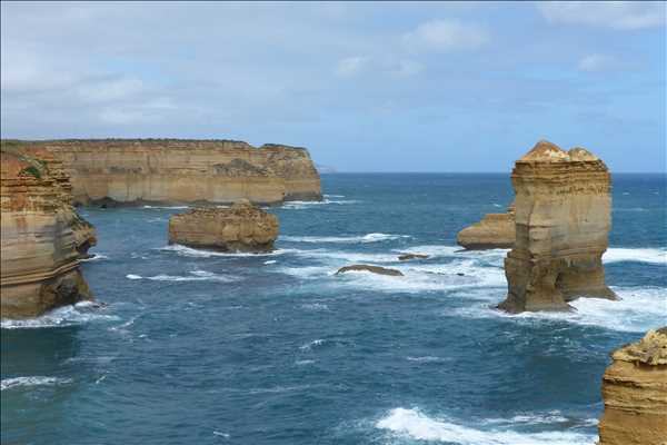 Great ocean road - de tolv apostlarna i Australien