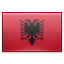 flagga: Albanien