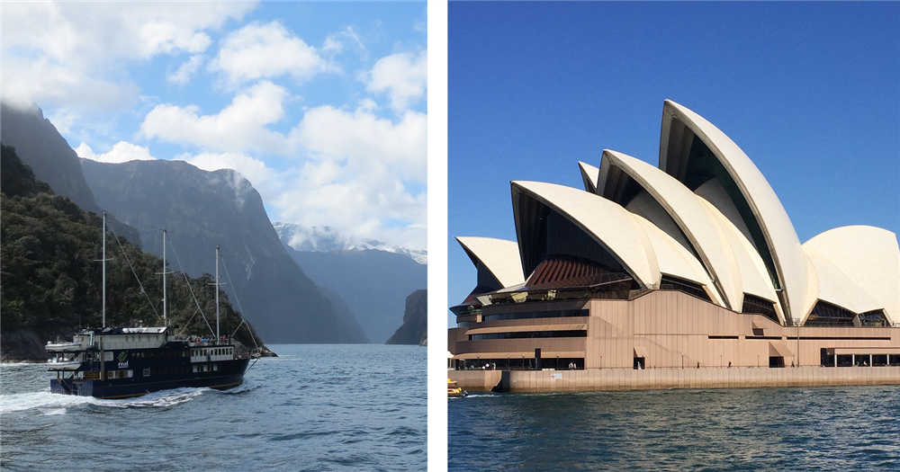 Nya Zeeland och Australien