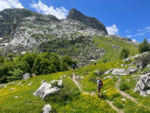 Bergsvandring i Albanien med Singelresor